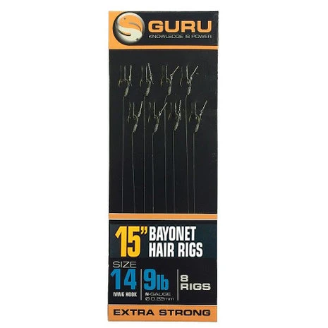 Onderlijn Bayonets Ready Rig 15" - Guru 1 Onderlijn Bayonets Ready Rig 15" - Guru