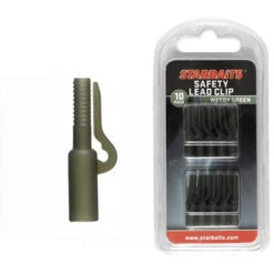 End Tackle Safety Lead Clip Weedy Green - Starbaits