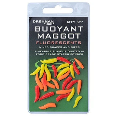 Drennan - Kunstaas Buoyant Maggot Fluorescents - Drennan 2 Drennan - Kunstaas Buoyant Maggot Fluorescents - Drennan - Afbeelding 2