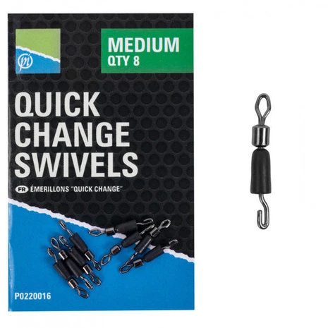 Preston - Wartels Quick Change Swivels - Preston 1 Preston - Wartels Quick Change Swivels - Preston