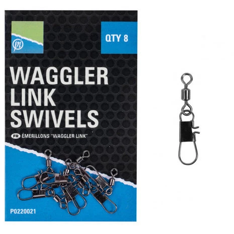 Preston - Wartels Waggler Link Swivels - Preston 1 Preston - Wartels Waggler Link Swivels - Preston