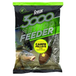 Sensas - Voeder 3000 Method Carpe Pellets 1Kg - Sensas