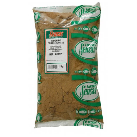 Voeder Arachide Gegrild Vet 1Kg - Sensas 1 Voeder Arachide Gegrild Vet 1Kg - Sensas