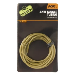 End Tackle Edges Anti-tangle Tube - Trans Khaki - Fox Carp