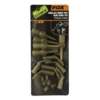 End Tackle Edges Angled Drop-off Run Ring Kit - Trans Khaki X 6 - Fox Carp