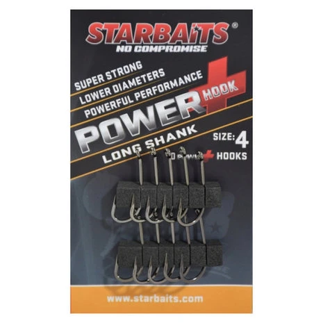 Haken Power Hook Long Shank - Starbaits 2 Haken Power Hook Long Shank - Starbaits - Afbeelding 2