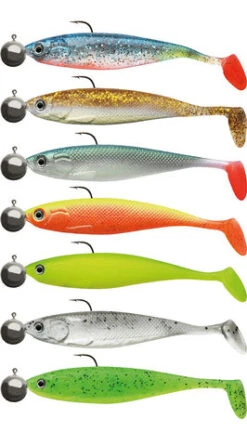 Cormoran - Softbaits Action Fin Shad Jighook - Cormoran