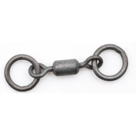 Korda - End Tackle PTFE Coated Double Ring Swivel - Korda 1 Korda - End Tackle PTFE Coated Double Ring Swivel - Korda
