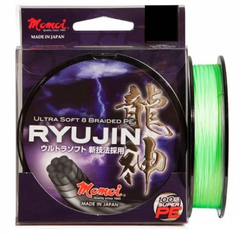 Momoi - Lijn Gevlochten PE Ryujin Lime Green - 100m - Momoi 1 Momoi - Lijn Gevlochten PE Ryujin Lime Green - 100m - Momoi