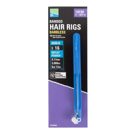 Preston - Onderlijn Banded Hair Rigs - 10cm - Preston 1 Preston - Onderlijn Banded Hair Rigs - 10cm - Preston