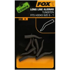 Fox Carp - End Tackle Edges Tungsten Line Aligna Long Sizes 6-1 X 8pcs - Fox Carp