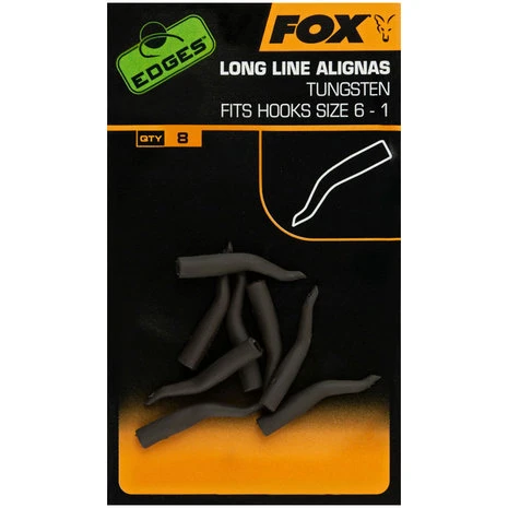 Fox Carp - End Tackle Edges Tungsten Line Aligna Long Sizes 6-1 X 8pcs - Fox Carp 1 Fox Carp - End Tackle Edges Tungsten Line Aligna Long Sizes 6-1 X 8pcs - Fox Carp