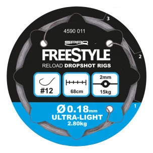 SPRO - Onderlijn FSTYL Reload Dropshot Rig - 68cm - SPRO 2 SPRO - Onderlijn FSTYL Reload Dropshot Rig - 68cm - SPRO - Afbeelding 2