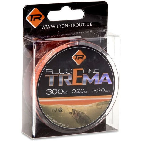 Iron Trout - Lijn Nylon Fluo Line Trema Oranje - 300m - Iron Trout 1 Iron Trout - Lijn Nylon Fluo Line Trema Oranje - 300m - Iron Trout