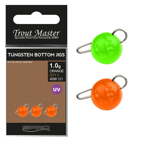 Trout Master - Lood Tungsten Bottom Jigs - Trout Master 1 Trout Master - Lood Tungsten Bottom Jigs - Trout Master