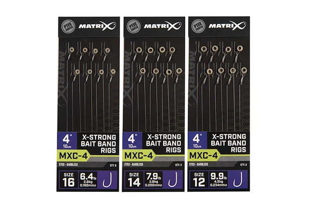 Matrix - Onderlijn MXC-4 / 10cm / 4" X-Strong Bait Band Rigs - Matrix 1 Matrix - Onderlijn MXC-4 / 10cm / 4" X-Strong Bait Band Rigs - Matrix