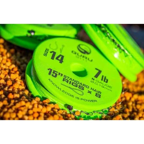 Guru - Onderlijn SMWG Standard Hair Rigs - 38cm - Guru 2 Guru - Onderlijn SMWG Standard Hair Rigs - 38cm - Guru - Afbeelding 2