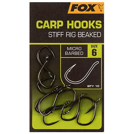 Fox Carp - Haken Carp Hooks Stiff Rig Beaked - Fox Carp 3 Fox Carp - Haken Carp Hooks Stiff Rig Beaked - Fox Carp - Afbeelding 3