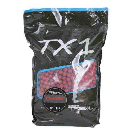 Shimano -Boilies TX1 Strawberry Boilie - Shimano 2 Shimano -Boilies TX1 Strawberry Boilie - Shimano - Afbeelding 2