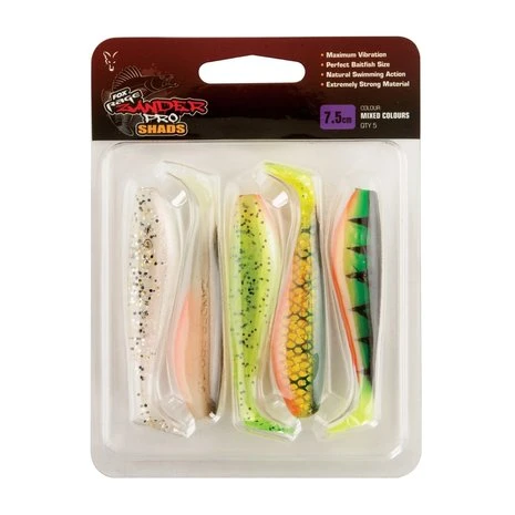 Fox Rage - Shads Zander Pro 7,5cm Mixed Colour Pack - Fox Rage 1 Fox Rage - Shads Zander Pro 7,5cm Mixed Colour Pack - Fox Rage