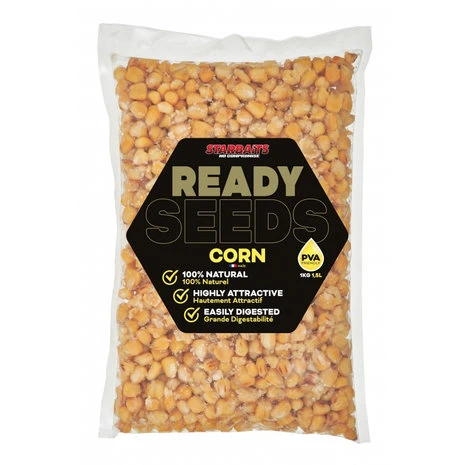 Starbaits - Partikels Ready Seeds Corn - 1kg - Starbaits 1 Starbaits - Partikels Ready Seeds Corn - 1kg - Starbaits