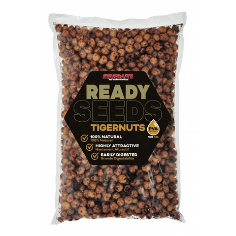 Starbaits - Partikels Ready Seeds Tigernuts - 1kg - Starbaits 1 Starbaits - Partikels Ready Seeds Tigernuts - 1kg - Starbaits