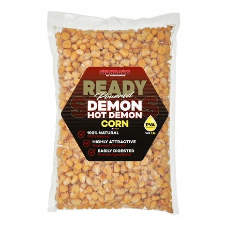 Starbaits - Partikels Ready Demon Hote Demon Corn - 1kg - Starbaits 1 Starbaits - Partikels Ready Demon Hote Demon Corn - 1kg - Starbaits