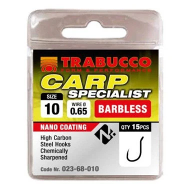 Trabucco - Haken Carp Specialist Barbless - Trabucco 1 Trabucco - Haken Carp Specialist Barbless - Trabucco