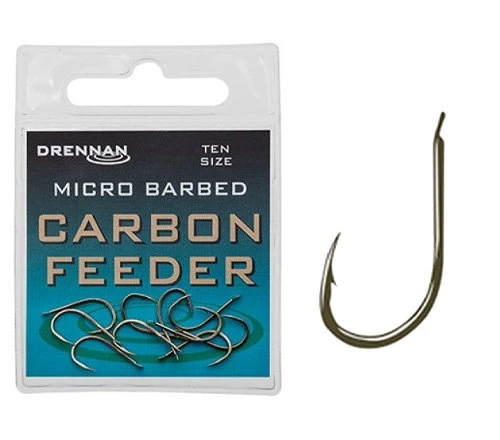 Drennan - Haken Carbon Feeder Micro Barbed - Drennan 1 Drennan - Haken Carbon Feeder Micro Barbed - Drennan