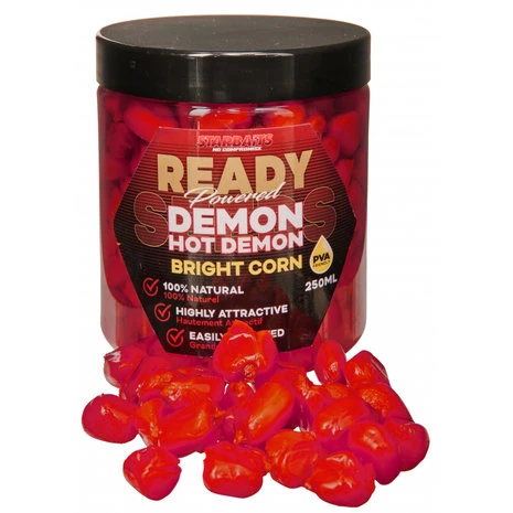 Starbaits - Partikels Ready Seeds Bright Corn Demon - 250ml - Starbaits 1 Starbaits - Partikels Ready Seeds Bright Corn Demon - 250ml - Starbaits