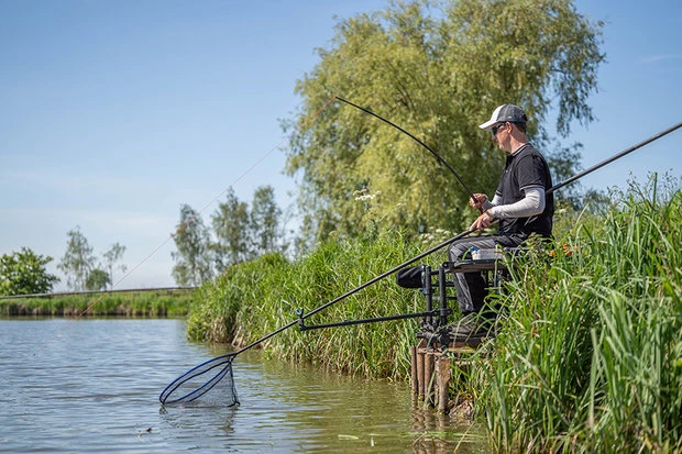 Preston - Schepnet Free Flow Landing Net - Preston 4 Preston - Schepnet Free Flow Landing Net - Preston - Afbeelding 4