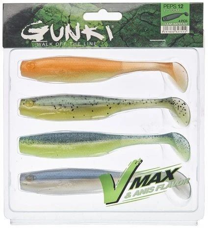 Gunki - Shads Peps 7 Clear Water Kit - 7,0cm - Gunki 1 Gunki - Shads Peps 7 Clear Water Kit - 7,0cm - Gunki