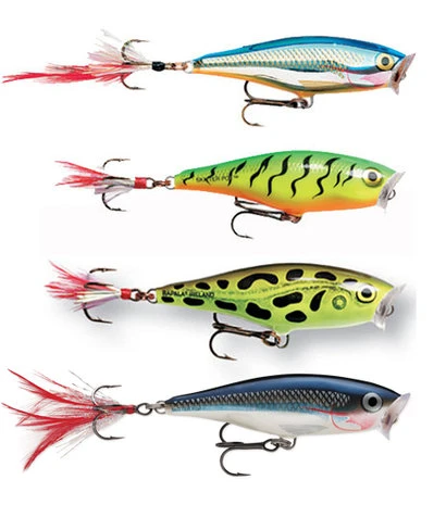 Rapala - Pluggen Skitter Pop Surface Popper - 5cm - 6gr - Rapala 1 Rapala - Pluggen Skitter Pop Surface Popper - 5cm - 6gr - Rapala