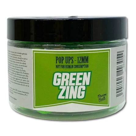 Dreambaits - Pop-ups Green Zing Fluo - 50 Gram - Dreambaits 2 Dreambaits - Pop-ups Green Zing Fluo - 50 Gram - Dreambaits - Afbeelding 2