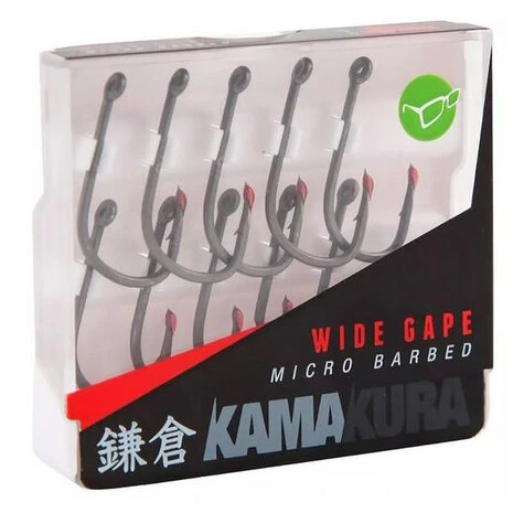 Korda - Haken Kamakura Wide Gape Micro Barbed - Korda 1 Korda - Haken Kamakura Wide Gape Micro Barbed - Korda