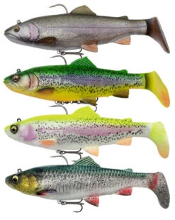 Savage Gear - Softbaits 4D Trout Rattle Shad - 12.5cm / 35gr - Savage Gear