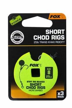 Fox Carp - Onderlijnen Edges Short Chod Rigs Barbed - Fox Carp 10 Fox Carp - Onderlijnen Edges Short Chod Rigs Barbed - Fox Carp -Visuitrusting Winkel 1918251771