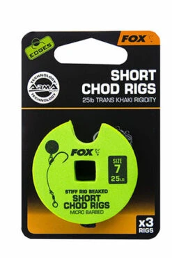 Fox Carp - Onderlijnen Edges Short Chod Rigs Barbed - Fox Carp 11 Fox Carp - Onderlijnen Edges Short Chod Rigs Barbed - Fox Carp -Visuitrusting Winkel 1918251774