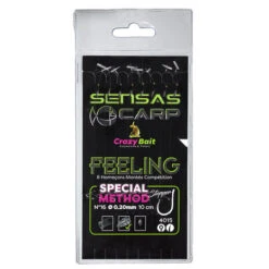 Sensas - Onderlijn Crazy Bait Carp Feeling Method Stop 4015 - 10cm - Sensas
