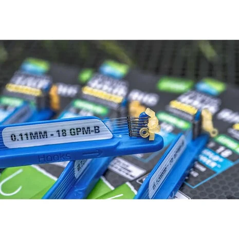Preston - Onderlijnen Banded Hair Rig Barbless GPM-B - 10cm - Preston 5 Preston - Onderlijnen Banded Hair Rig Barbless GPM-B - 10cm - Preston - Afbeelding 5