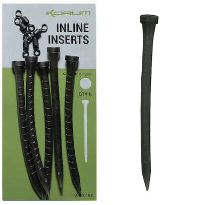 Korum - Inline Inserts + Swivels - Korum 1 Korum - Inline Inserts + Swivels - Korum