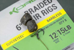 Korum - Big Fish Braided Hair Rigs 6" Barbless - Korum 7 Korum - Big Fish Braided Hair Rigs 6" Barbless - Korum -Visuitrusting Winkel 1944874845