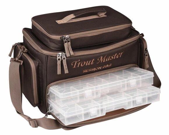 Trout Master - Session Bag Incl. Tackle Boxen - SPRO 1 Trout Master - Session Bag Incl. Tackle Boxen - SPRO