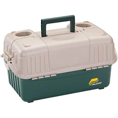 Plano - Six Tray Hip Roof Tacklebox Green / Sandstone - Plano 2 Plano - Six Tray Hip Roof Tacklebox Green / Sandstone - Plano - Afbeelding 2