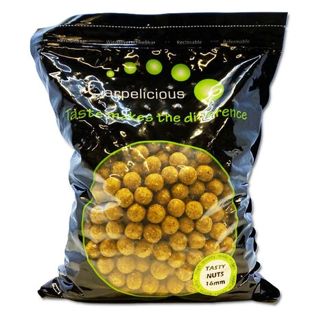 Carpelicious - Boilies Tasty Nuts 2,5 Kg - Carpelicious 1 Carpelicious - Boilies Tasty Nuts 2,5 Kg - Carpelicious