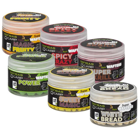 Sensas - Carp Super Wafters 8mm - Sensas 1 Sensas - Carp Super Wafters 8mm - Sensas