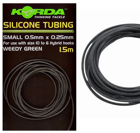 Korda - End Tackle Silicone Tubing Weedy Green 1,50m - Korda 1 Korda - End Tackle Silicone Tubing Weedy Green 1,50m - Korda