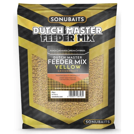 Sonubaits - Dutch Master Feeder Mix Yellow Groundbait - Sonubaits 1 Sonubaits - Dutch Master Feeder Mix Yellow Groundbait - Sonubaits